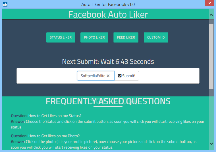 Fb auto liker pc for download